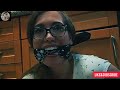 Gagged Talk Challenge Bandana Cleavage Gagged