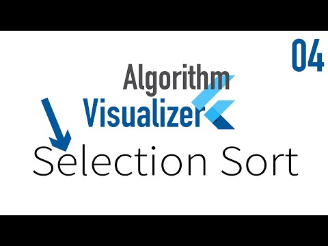 Flutter Algorithm Visualizer 04 Selection Sort