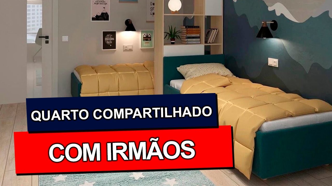 QUARTO COMPARTILHADO COM IRMÃOS: 40 Projetos de quartos perfeitos!