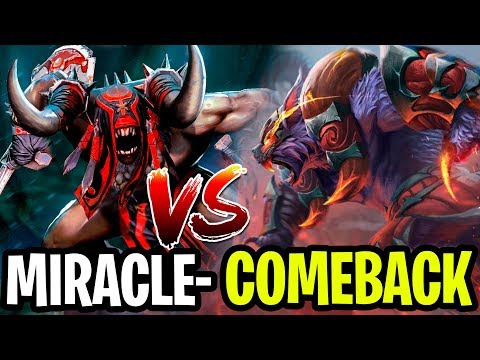 Miracle- Throws The Game And Get Rekt!! - Bloodseeker VS Ursa 7.17 - Dota 2