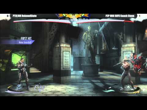 Injustice Top 8 PTH RM RelaxedState vs PZP HOC BIFU Coach Steve - Civil War 6 Tournament