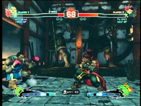 9/11 SSF IV Endless Match- vc2 Janet(Boxer) VS Fs AIKU(Akuma/Gouki)