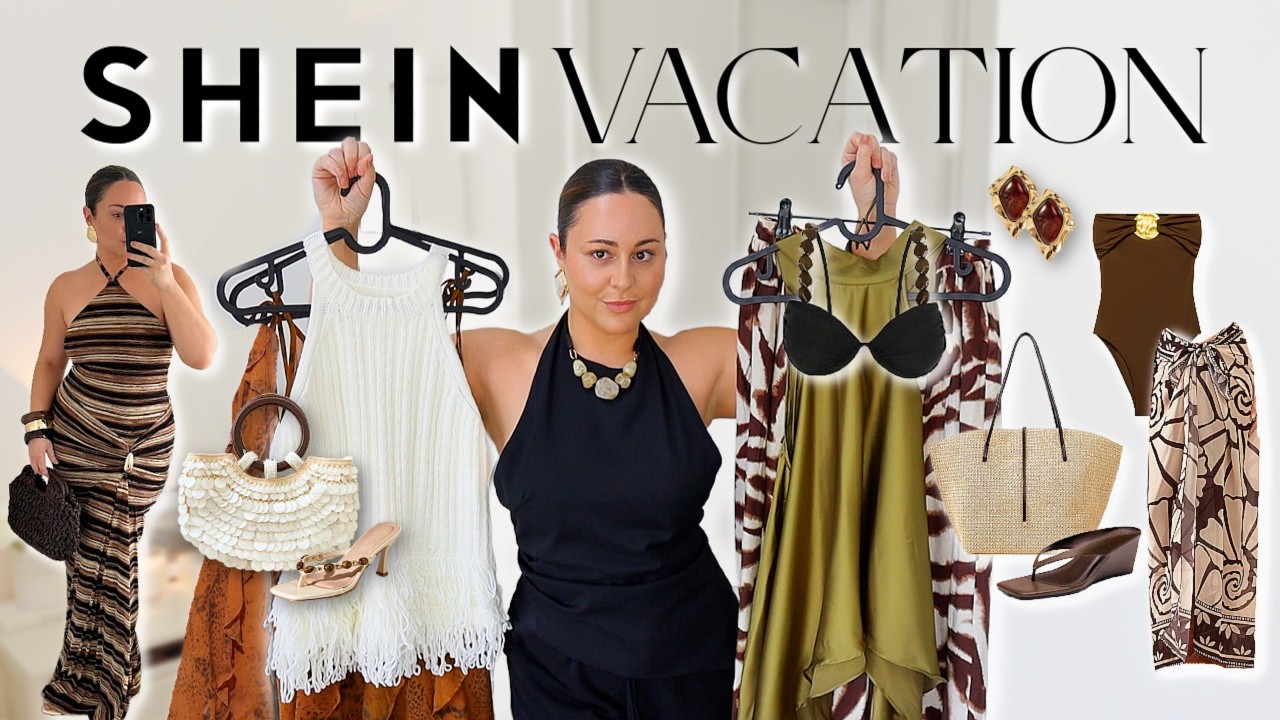 SHEIN VACATION HAUL 2026 - Resort Wear Must haves, Vacation Outfit Ideas & Swimwear Styling!