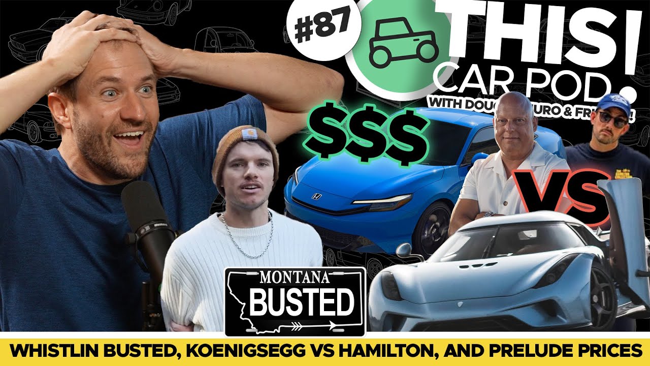 WhistlinDiesel Arrest, Koenigsegg Chaos, and the New Honda Prelude Costs How Much?! THISCARPOD EP87