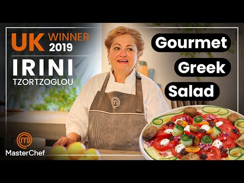 Easy & Elevated Gourmet Greek Salad by MasterChef UK Winner Irini Tzortzoglou
