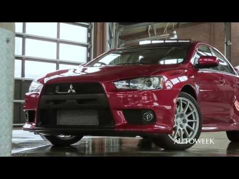 2013 Mitsubishi Lancer Evolution GSR walkaround video