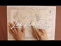 ASMR A Map of Middle Earth (soft spoken)