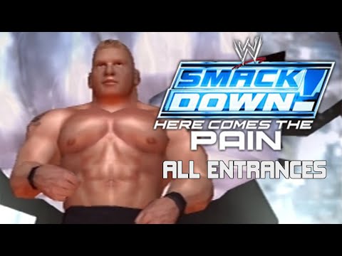 WWE SmackDown: Here Comes The Pain (PS2) - All Entrances