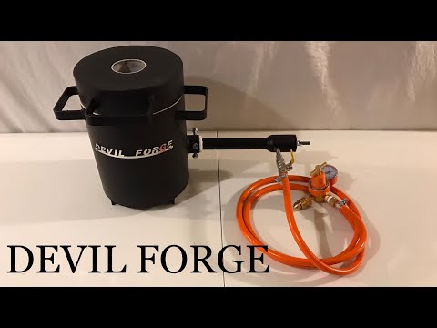 Devil Forge Furnace Unboxing, Setting Up & First Fire
