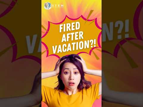Fired After Vacation?! My Workplace Nightmare!