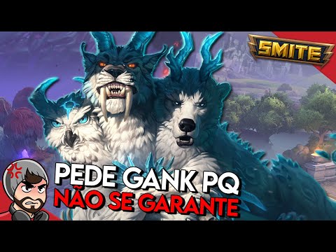 PEDE GANK PORQUE NÃO SE GARANTE! CERBERUS SOLO - Master Ranked Conquista - ⚡ Smite BR
