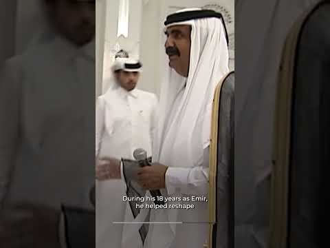 Thousands gather to bid farewell to Qatar's Father Emir Sheikh Hamad