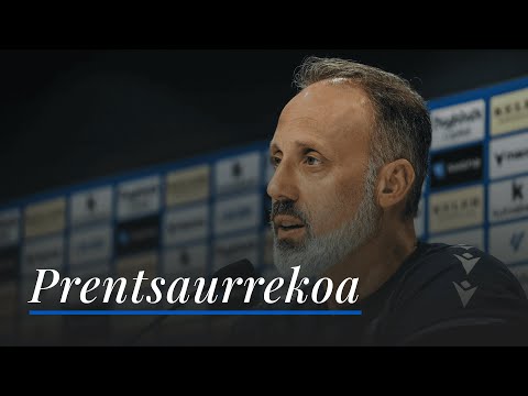 RUEDA DE PRENSA | Pellegrino Matarazzo | Athletic Club - Real Sociedad