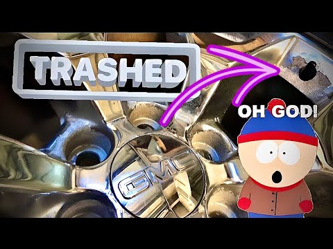 Peeling Chrome/Wheel Refinishing Budget Style with Harbor Freight Grinders❗️