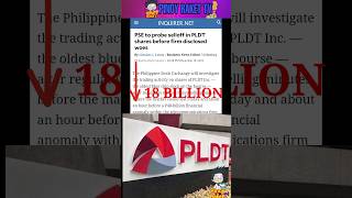 PLDT shares bumagsak! 🤔 COINCIDENCE or PLANADO???
