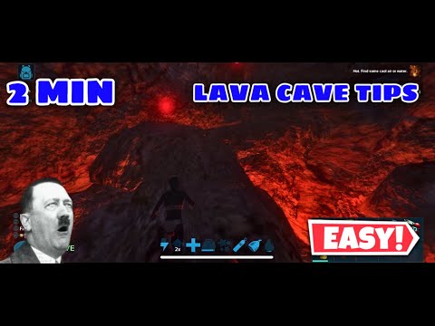 Best Way To Make LAVA CAVE - Ark Mobile Tips