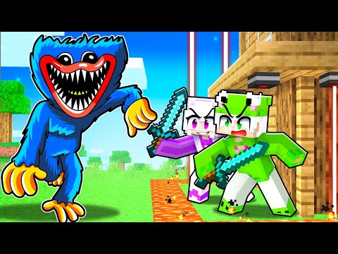 HUGGY WUGGY Vs The Most Secure House In Minecraft!!