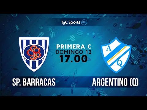 Primera C: Sp. Barracas vs. Argentino (Q) | #PrimeraCenTyC