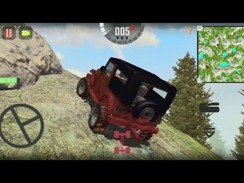 Mahindra Thar Jeep Hill Climbing, Water wading [Project Offroad 20]