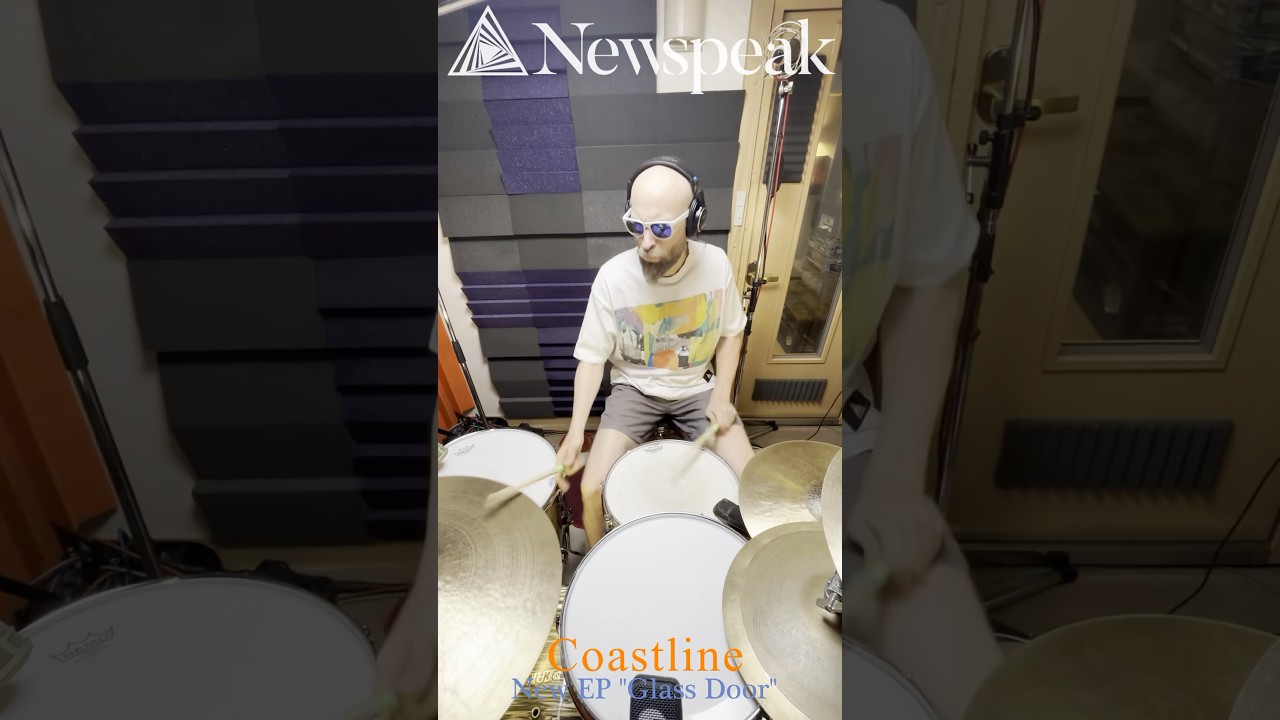Newspeak「Coastline」Drum Playthrough#Newspeak #BULLETBULLET #バレットバレット #バレバレ