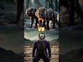 Joker Vs Batman Vs Gaint Creatures Zombies Ghuls Lions Werewolfs