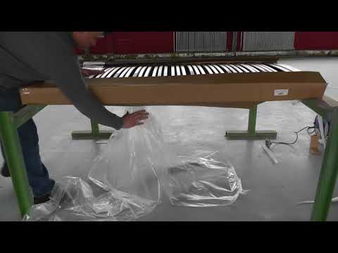 "Unboxing" / Auspacken Elektrischer 4 Motoren Motorlattenrost mk-Premium 4MOT-FM - Funktion