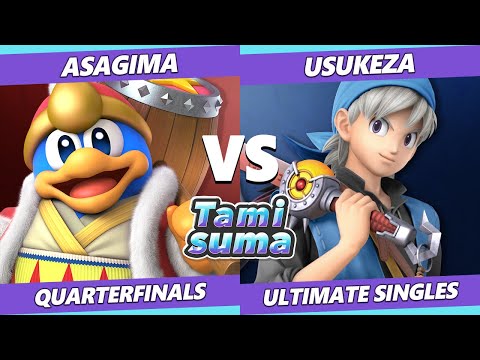 TAMISUMA 219 Quarterfinals - Asagima (Dedede, Brawler) Vs. Usukeza (Hero) SSBU Smash Ultimate