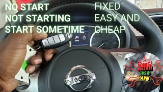 Nissan brake pedal switch replacement (not starting fix)