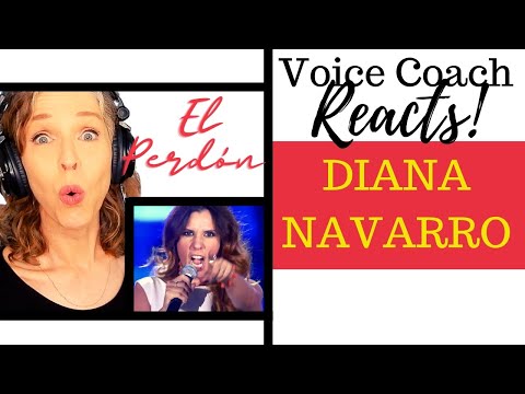 Voice Coach Reacts | DIANA NAVARRO | El Perdón | FIRST HEARING