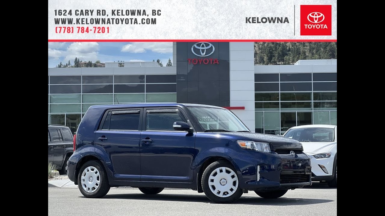 Blue 2015 Scion xB 5DR HB MAN Review Kelowna BC ...