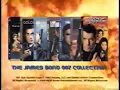 The James Bond 007 Collection VHS And DVD Ad 1999 Low Quality
