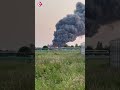 Explosies bij zeer grote brand Ter Aar | #shorts