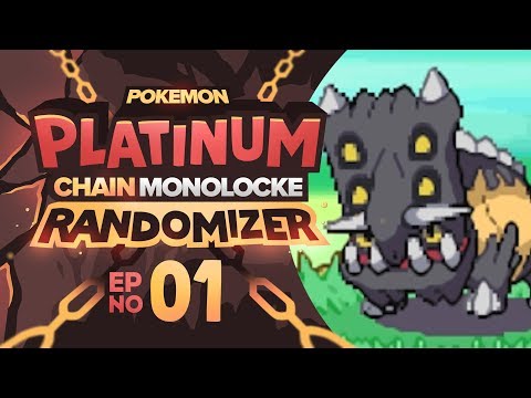 Pokemon Platinum Chain Monolocke Randomizer | Episode 01 | A "ROCKY" START!