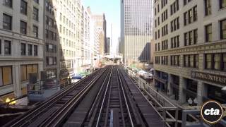 Chicago, Brown Line in Real Time.