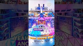 Wonder of the Seas | World’s Biggest Cruise Ship 🤯 Luxury on Another Level #usashorts #cruisetour