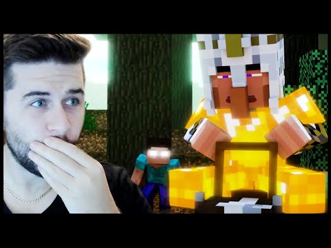 Herobrine Shows Up! Reacting To ANNOYING VILLAGERS 17 Minecraft Animation