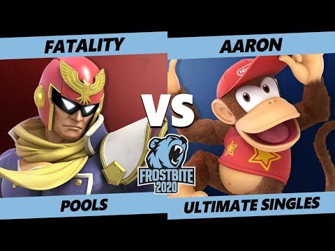 Frostbite 2020 SSBU Pools - Fatality (Mario, Captain Falcon) Vs. Aaron (Diddy Kong) Ultimate Singles