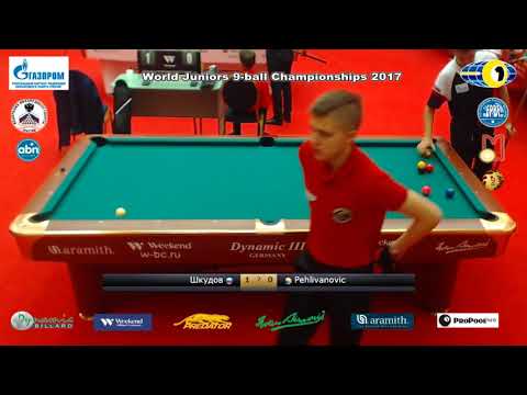 Pehlivanovic Sanjin v Шкудов Дмитрий  World Juniors 9-ball Championship