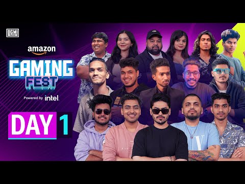 Amazon Gaming Fest - Influencer Showdown & Hot Deals! | BGMI | Day 1