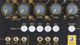 Video thumbnail for Modular.UA Demo Streamed: Schippmann VCF-02 by Modular.UA