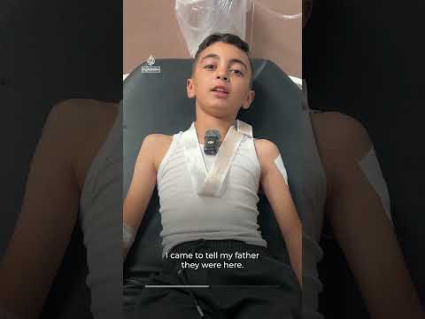 Israeli settlers shoot Palestinian child during farm raid | AJ #shorts