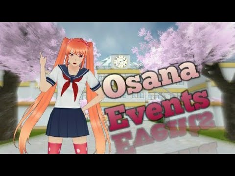 All Osana's Events | Yandere Simulator Demo