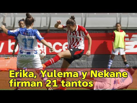 Erika, Yulema y Nekane firman 21 tantos
