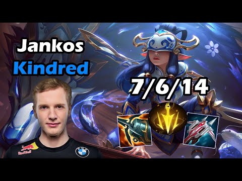 G2 Jankos Kindred jungle Full game - League of legends Patch 12.11