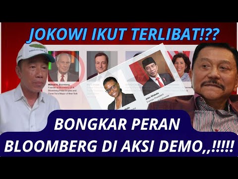 JOKOWI PANIK,,,!!! HENDROPRIYONO BONGKAR KETERLIBATAN BLOOMBERG DI AKSI BERDARAH 28 AGUSTUS #jokowi