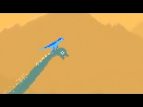 RUN LITTLE GUY RUN!!! - Dino Run Gameplay