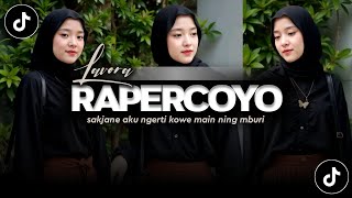 Download lagu DJ SAKJANE AKU NGERTI KOWE MAIN NING MBURI || DJ RAPERCOYO LAVORA VIRAL TIKTOK TERBARU 2025 mp3