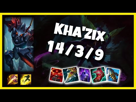 Kha'Zix Jungle S11 11.1 Challenger Replay (14/3/9) - KOREAN