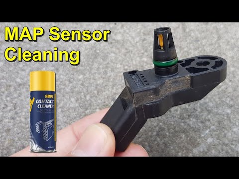 Part of a video titled MAP Sensor Cleaning Tutorial - YouTube