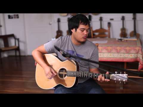 Corey Fujimoto on Ko'olau Guitar- "Haba na Haba" -Tommy Emmanuel